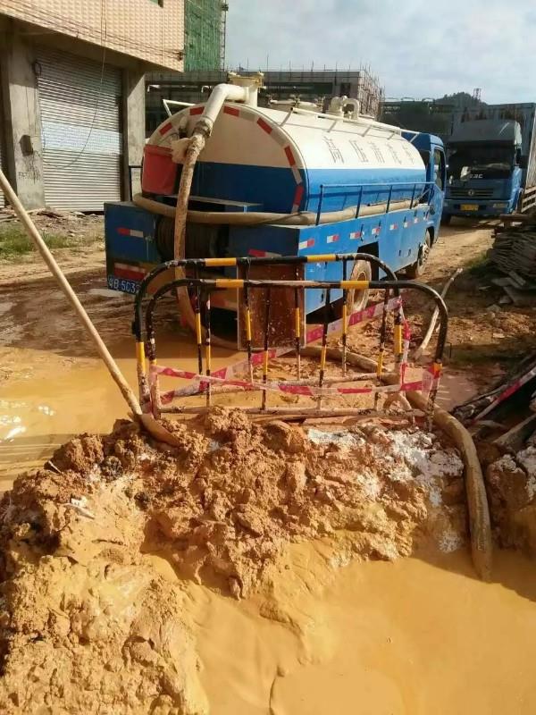 五桂山街道工地淤泥清淤