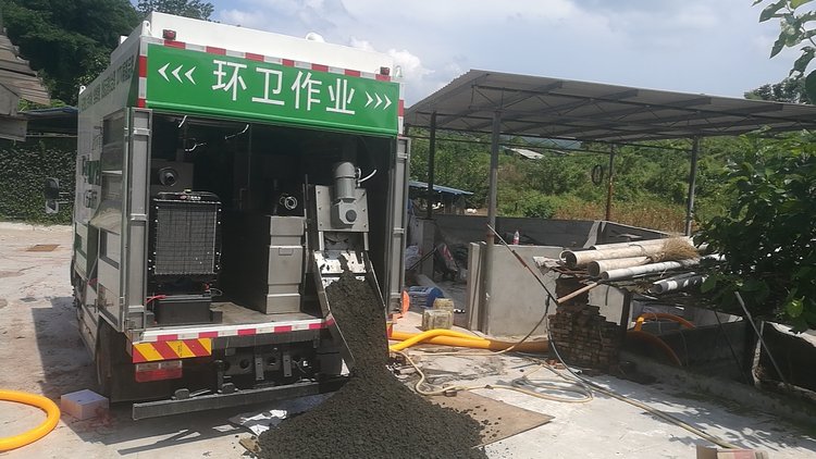 五桂山街道污泥干湿分离技术