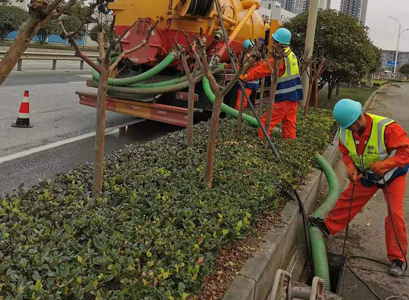 五桂山街道市政管道清淤